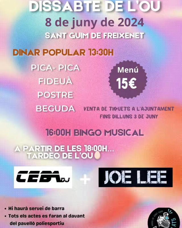 dissabte de l'Ou 2024 - Sant Guim de Freixenet
