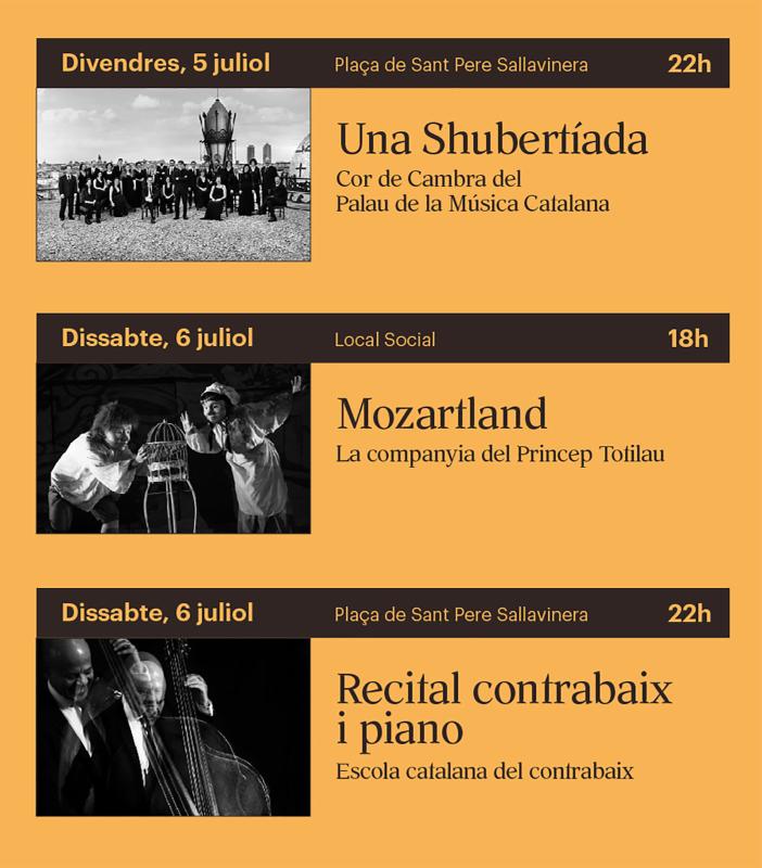 programa 27a Nits Culturals de Sant Pere Sallavinera - Sant Pere Sallavinera