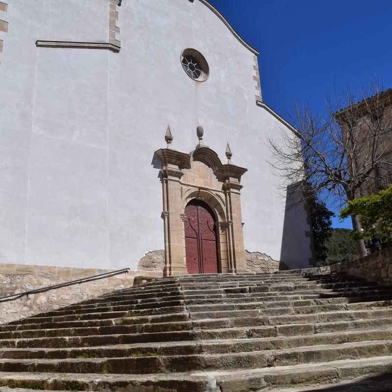 Església de Santa Maria 2.4.2017 Església de Santa Maria Copons - Ramon Sunyer