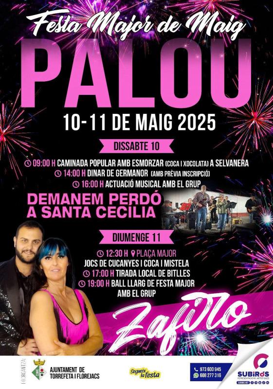 cartell Festa Major de Palou 2025