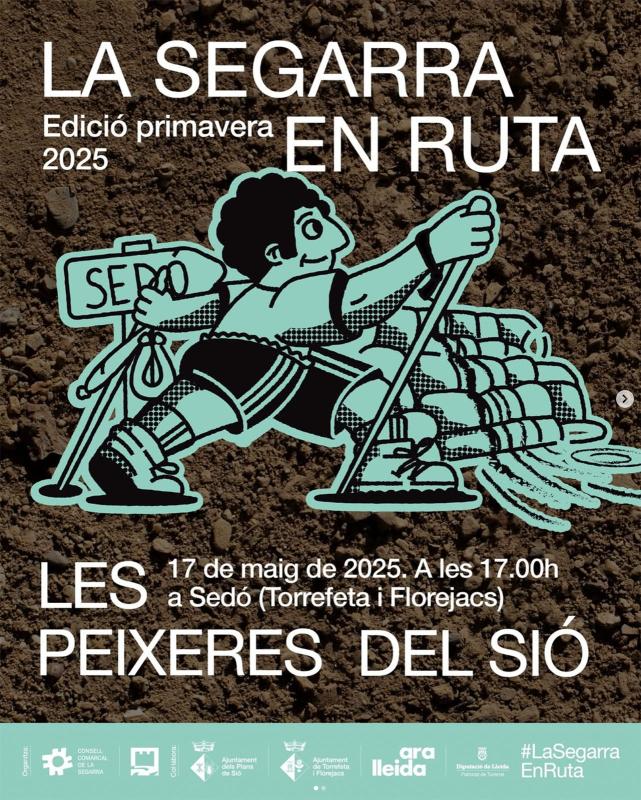 cartell La Segarra en ruta 'Les peixeres del Sió' cartell La Segarra en ruta 'Les peixeres del Sió'