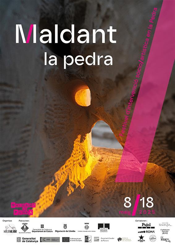 cartell Festival Maldant la pedra 2025 cartell Festival Maldant la pedra 2025