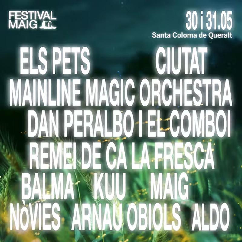 cartell Festival Maig 2025