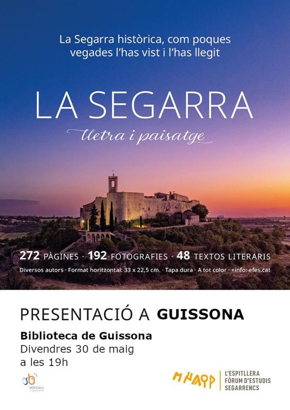   Presentació del llibre 'La Segarra: lletra i paisatge' a Guissona