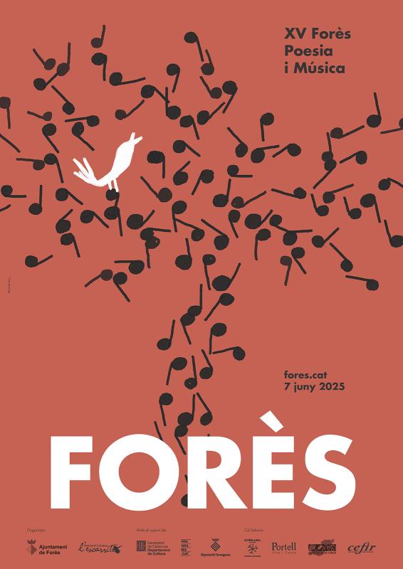 cartell 15a Forès Poesia i Música cartell 15a Forès Poesia i Música