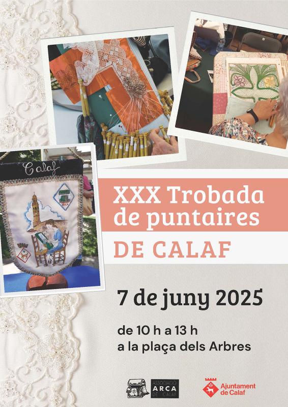 cartell 30a Trobada de puntaires cartell 30a Trobada de puntaires