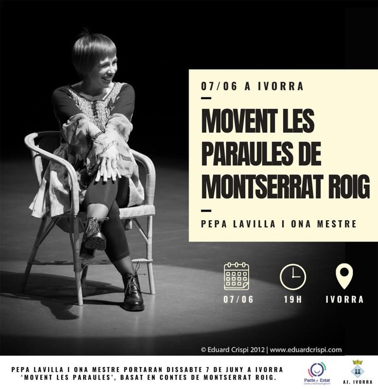 cartell Teatre 'Movent les paraules' cartell Teatre 'Movent les paraules'