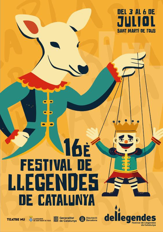 cartell 16è Festival de Llegendes de Catalunya cartell 16è Festival de Llegendes de Catalunya