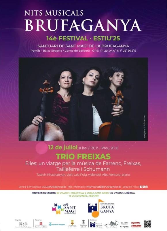 cartell Concert Trio Freixas cartell Concert Trio Freixas