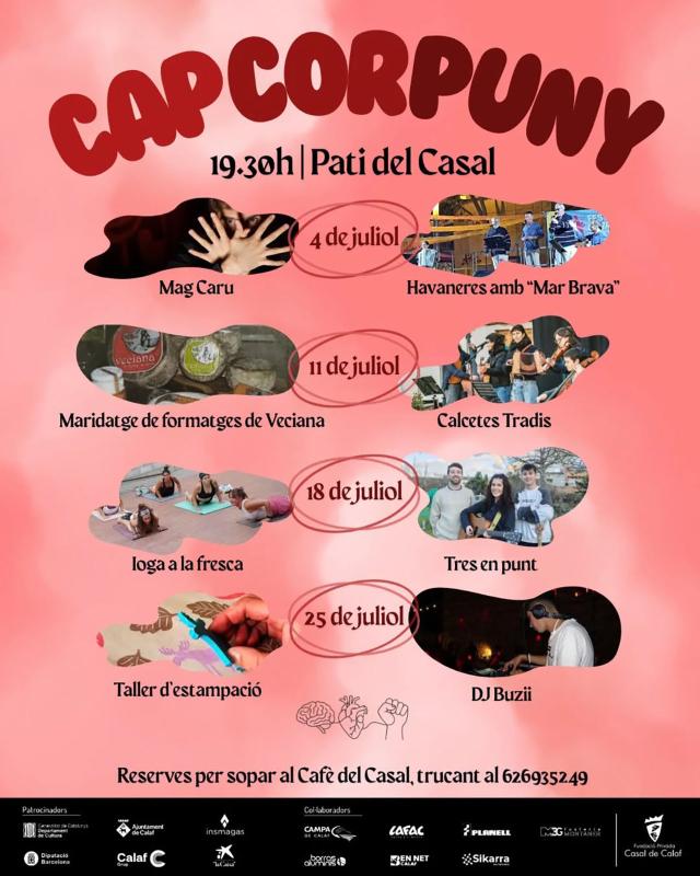 cartell Cicle 'Cap Cor Puny' 2025