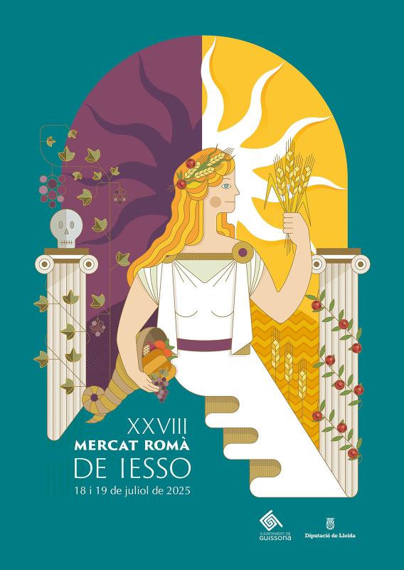 cartell XXVIII Mercat Romà de Iesso