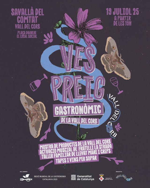cartell Vespreig gastronòmic