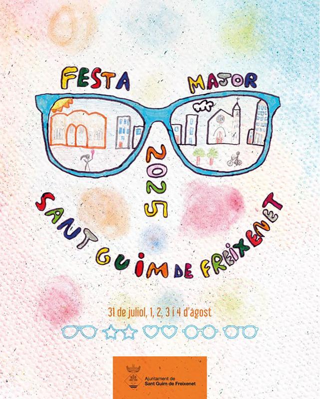 cartell Festa Major de Sant Guim de Freixenet 2025 - 