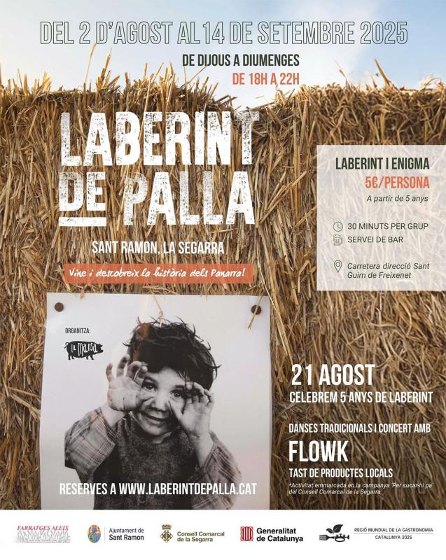 cartell Laberint de palla 2025 cartell Laberint de palla 2025