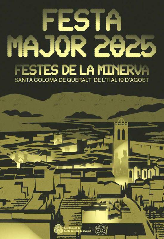 cartell Festa Major de Santa Coloma de Queralt 2025