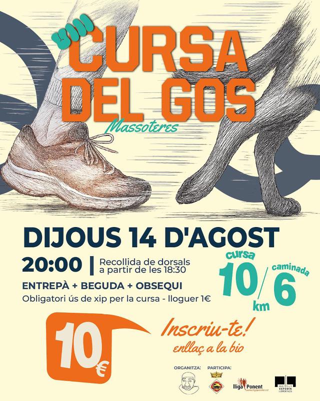 cursa del gos Festa Major de Massoteres 2025 - Massoteres