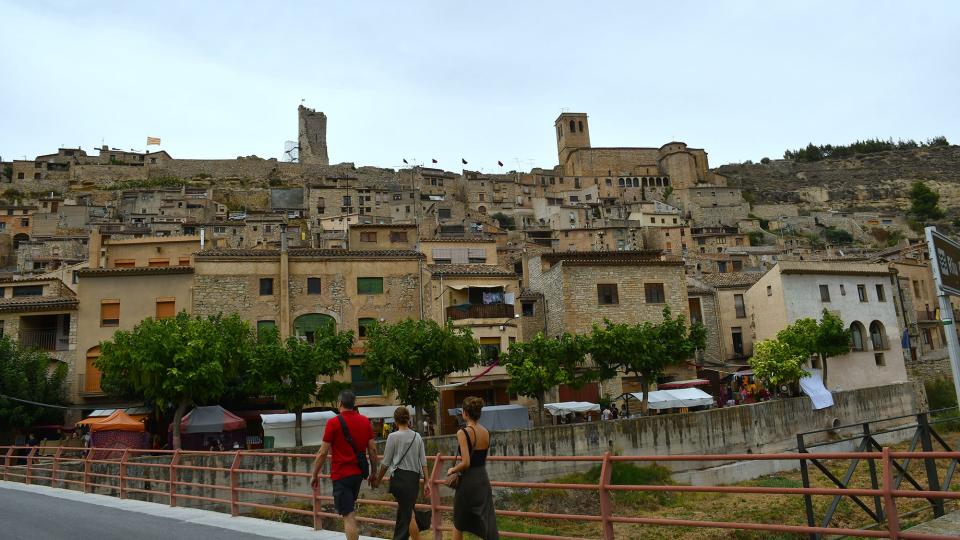 vista del poble 13.8.2022 vista del poble Guimerà - Ramon Sunyer