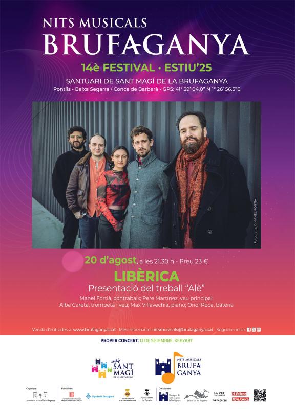 cartell Concert de Libèrica cartell Concert de Libèrica