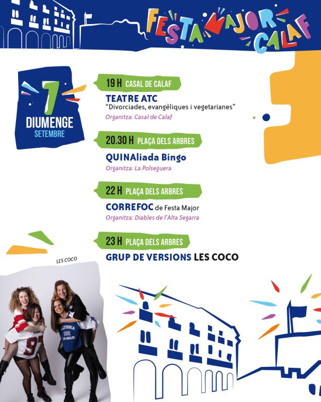 diumenge tarda Festa Major de Calaf 2025 - Calaf