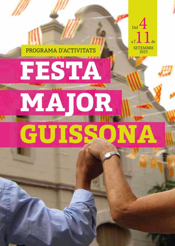 cartell Festa Major de Guissona 2025