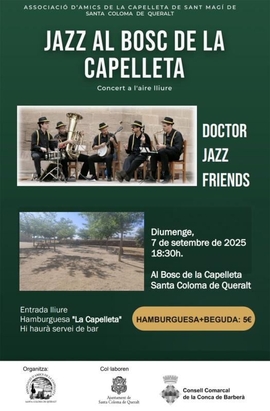 cartell Concert de Doctor Jazz Friends
