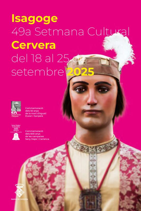 cartell 49a Setmana Cultural Isagoge