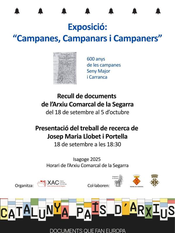 exposició campanes - Cervera exposició campanes - Cervera