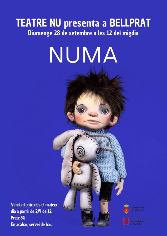 cartell Teatre infantil 'Numa'