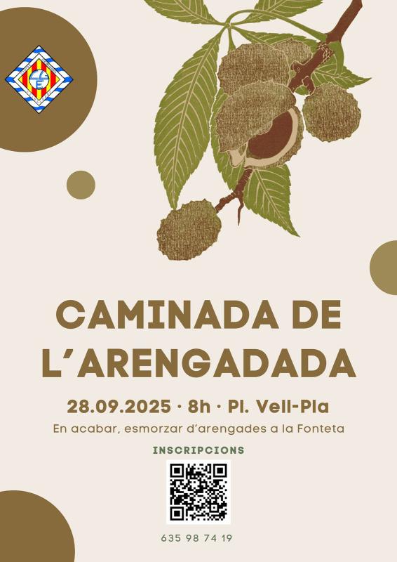 cartell Caminada de l'arengada