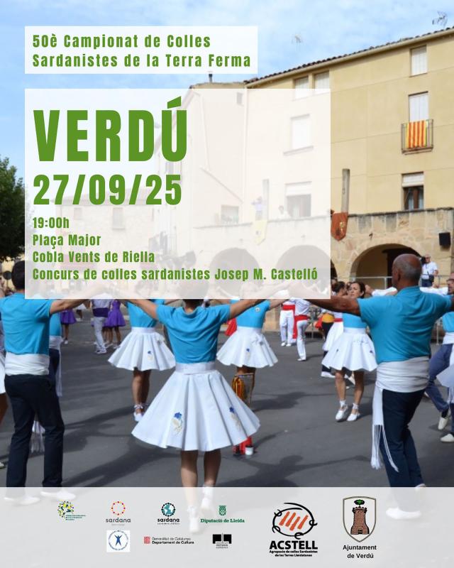 concurs de sardanes 35a Festa de la Verema i el Vi Bacus Verdú - Verdú concurs de sardanes 35a Festa de la Verema i el Vi Bacus Verdú - Verdú