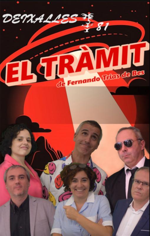 cartell X Concurs de teatre 'El Tràmit'