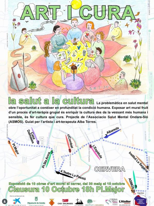 cartell Clausura exposició 'ART I CURA'