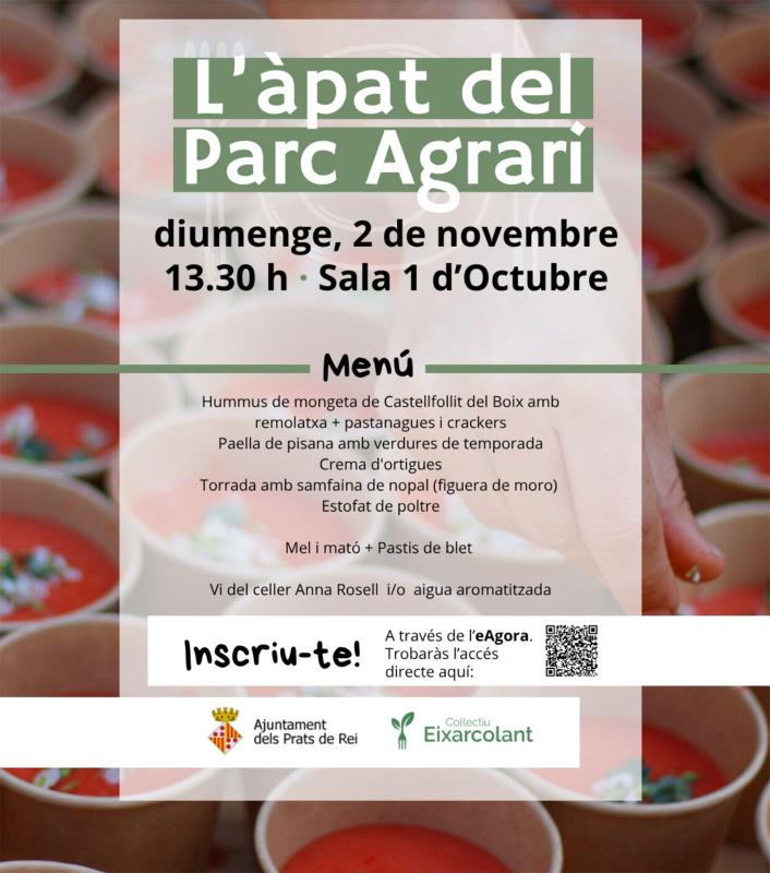 cartell L’Àpat del Parc Agrari
