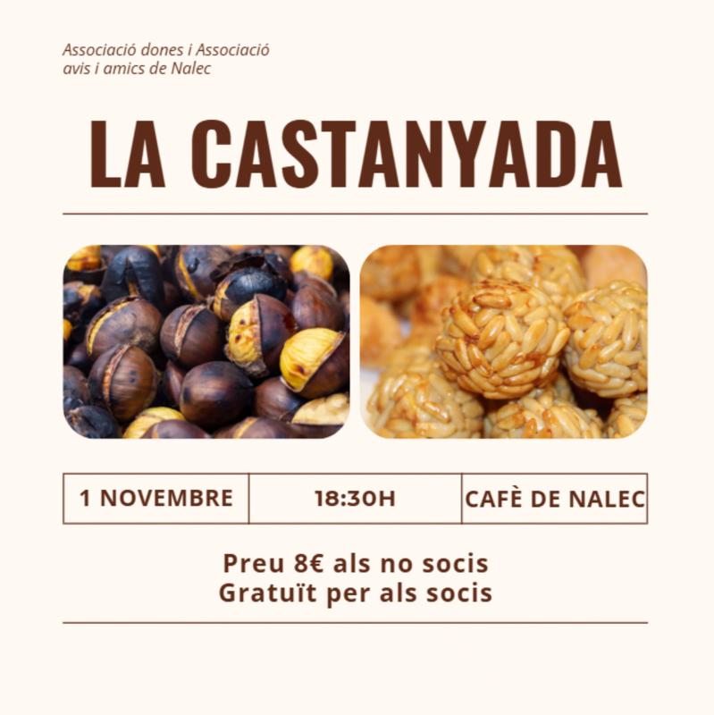 cartell Castanyada 2025 a Nalec