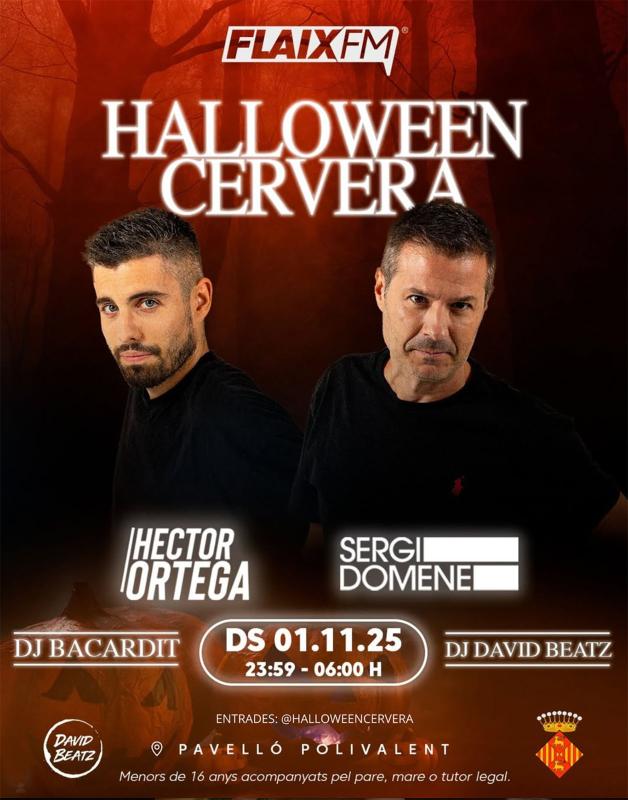 cartell Halloween Cervera 2025
