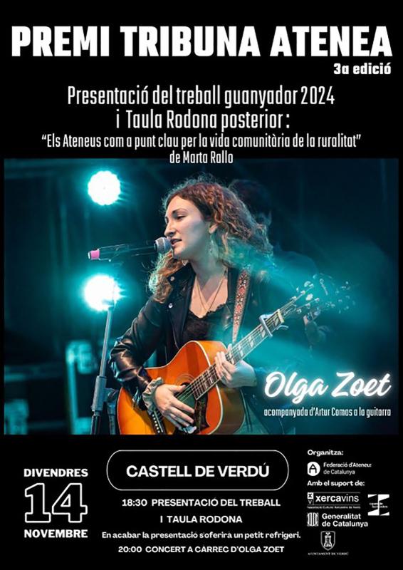 cartell Premi Tribuna Atenea