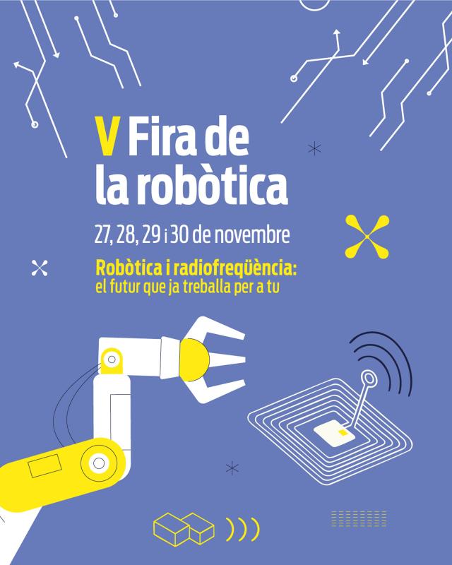 cartell V Fira de la Robòtica