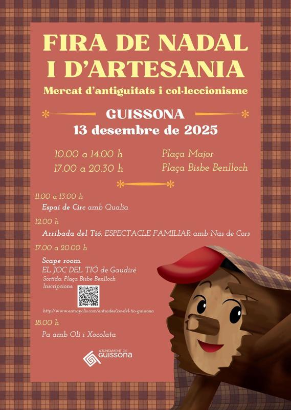 cartell XIII Fira de Nadal de Guissona