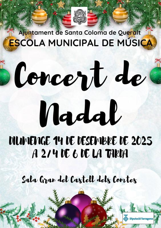 cartell Concert de Nadal