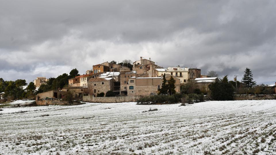 25.1.2026 Vista del poble nevat  La Rabassa -  Ramon Sunyer