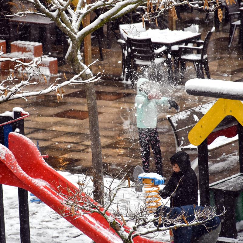 5.1.2026 Vista del poble nevat  Torà -  Ramon Sunyer