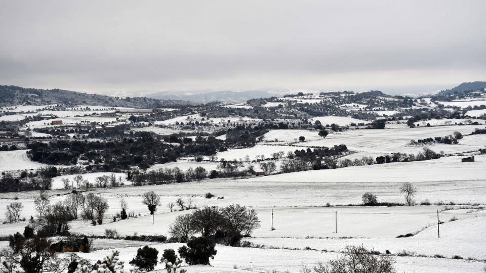 5.1.2026 Paisatge nevat  Ivorra -  Ramon Sunyer