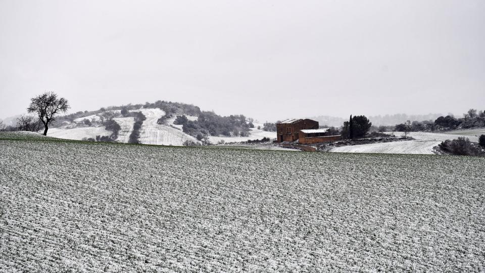 5.1.2026 Paisatge nevat  Ivorra -  Ramon Sunyer