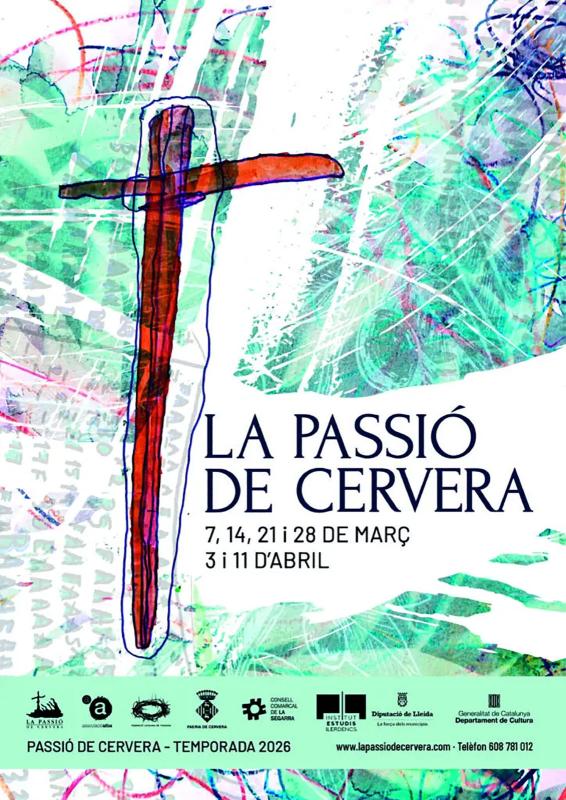 cartell La Passió de Cervera 2026