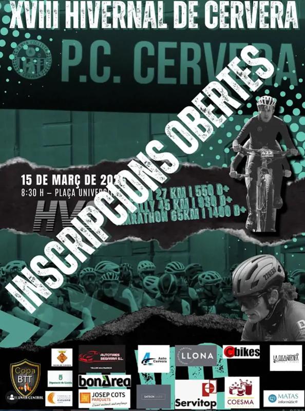 cartell XVIII Hivernal de Cervera