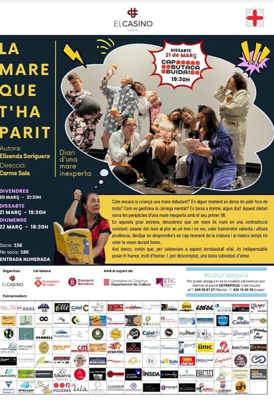 cartell Espectacle 'La mare que t'ha parit