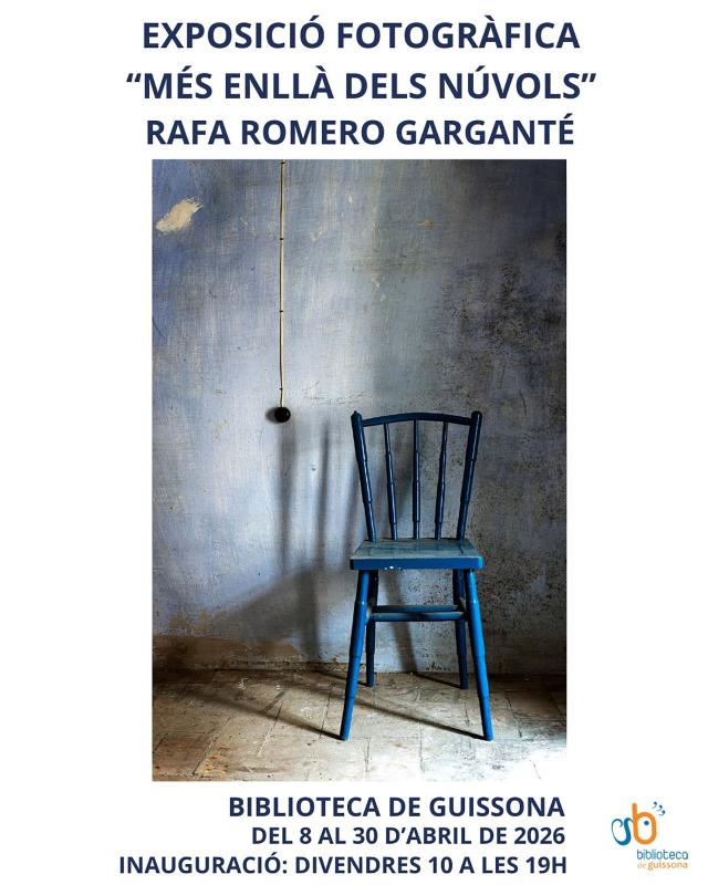 cartell Exposició fotogràfica 'Més enllà dels núvols'