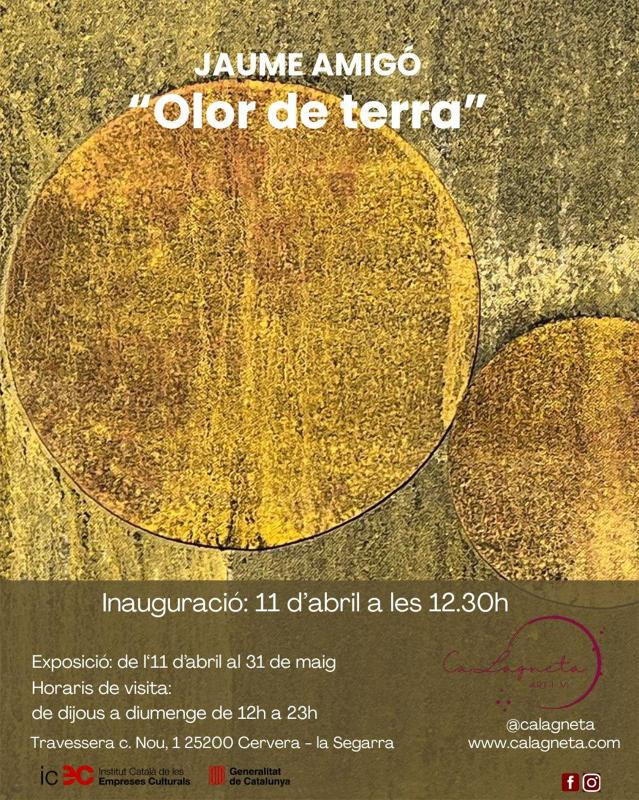 cartell Exposició 'Olor de terra'