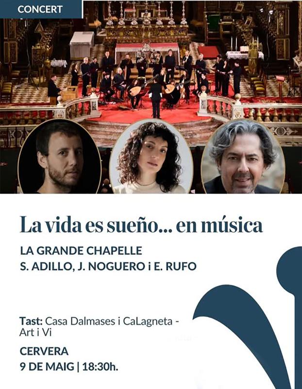 cartell Espurnes barroques 'La vida es sueño... en música'