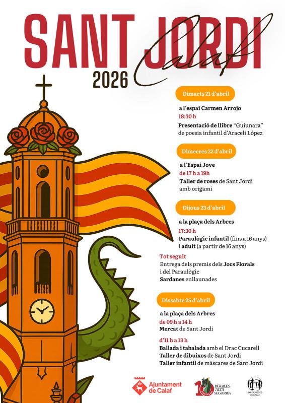 cartell Mercat de Sant Jordi